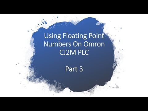 Using Floating Point Values on Omron PLC Part 3 of 4