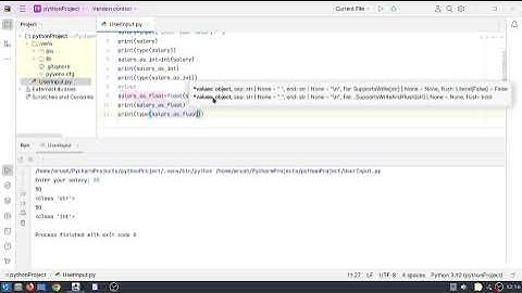 How to get user input in Python and convert it into integer or float