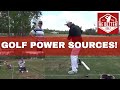 Golf Swing Power Source