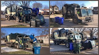 Groot Garbage Trucks on Christmas Eve