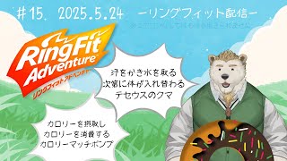 【リングフィットアドベンチャー】#15 温度と湿度とテンションが上がってゆくRFA
