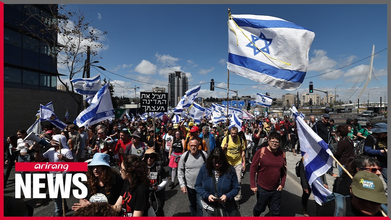 Israelis protest outside parliament as state budget approved