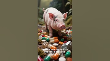 Homemade Pig Feed Mix: Save Money with This Cost-Saving Guide 🐖💰 #pig #pigfeed #pigbreeding