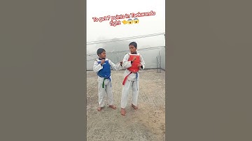 Taekwondo tips✅😱😱to get 7 points 🤝😱#support #taekwondo #shorts