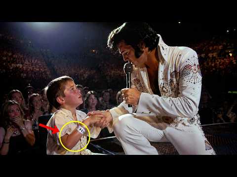 Everyone Laughed When Elvis Copied a Little Boy... Then They Saw the Hospital Bracelet