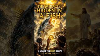 The Miracle Hidden in a Fish | Jesus' Divine Provision #bible #faith #jesus #biblestory