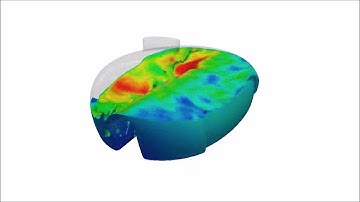 Sloshing motorcycle tank - CFD multiphase VOF analysis with dynamic mesh