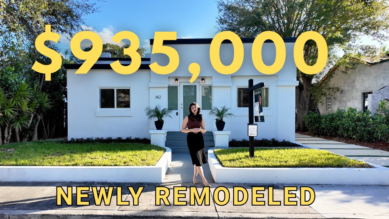 Inside a $935K Miami Home Appraised at $1.1M | Buena Vista House Tour