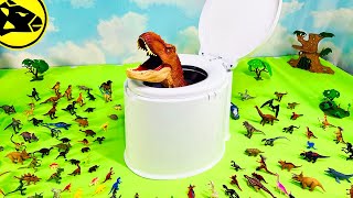 Giant Trex Skibidi Toilet