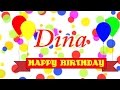 Happy Birthday Dina Song