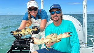 Trapping Stone CRABS! Crab Season is Open! Plus my 42' Freeman is FOR SALE!