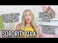 Brutally Honest SORORITY Q&A | Should You RUSH?