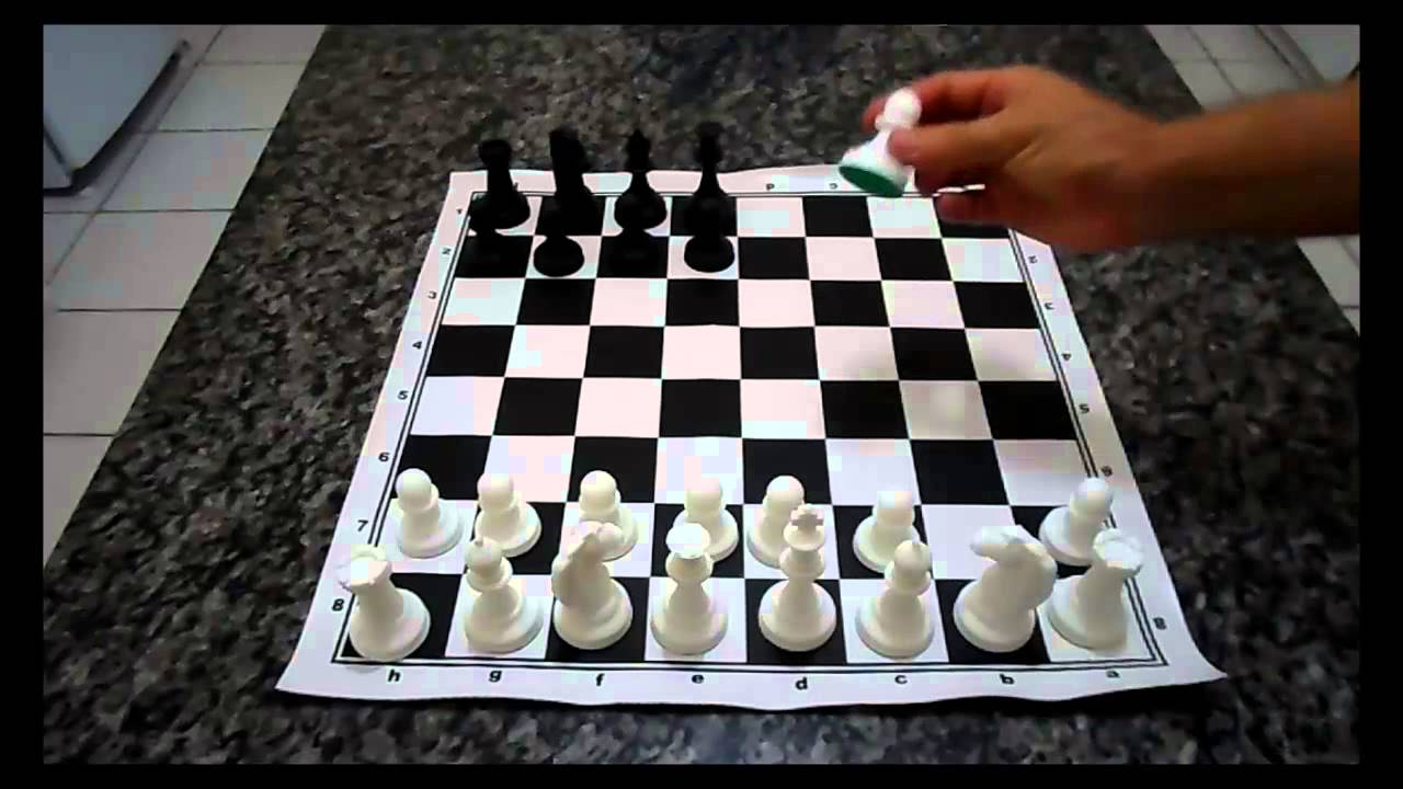 Curso de Xadrez - Vídeo #10 - Movimentos das Peças - Peão 