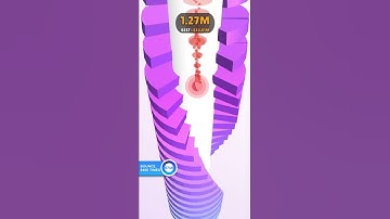 Helix Jump: ASMR Level 228 #helixjump #mobile #shorts