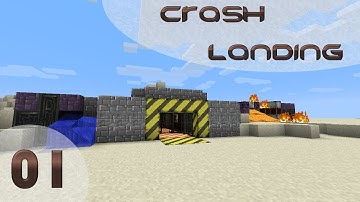 Minecraft Crash Landing: Ep 01 - Getting Started