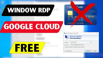 Get Free Windows RDP | No Credit Card Needed | Google Cloud RDP |