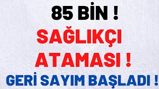 85 Bin Sağlıkçı Için Geri Sayım Başladı 85 Bin Sağlıkçı Ataması