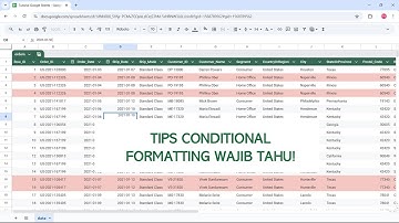 Warna Otomatis di Google Sheets dengan Conditional Formatting