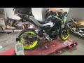 Yamaha mt03改裝全段排氣管 尾段正蠍Akrapovic R3可參考