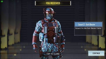 *NEW* SCOUT 2 - EXIT GLACIER 🥶| COD MOBILE | SOLO 🇹🇹