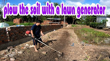 LẮP ĐẦU XỚI ĐẤT VÀO MÁY PHÁT CỎ _HƯỚNG DẪN LẮP VÀ XỚI ĐẤT THỊT,ĐẤT SÉT