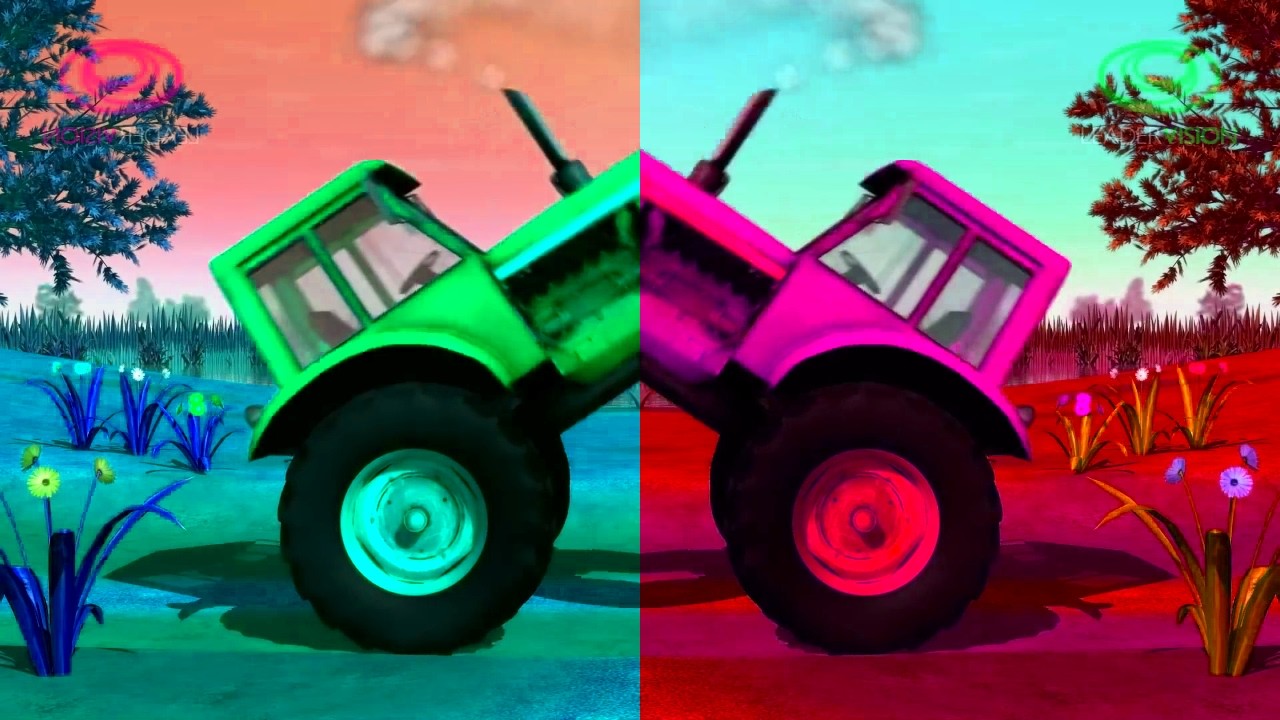 Различные эффекты для мультфильма «Маленькие цыплята и трактор», созданные по мотивам эффектов Ga...