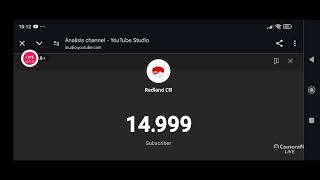 live 15000 subscriber