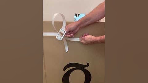 Threading the Cordstrap composite strap through a ladder buckle