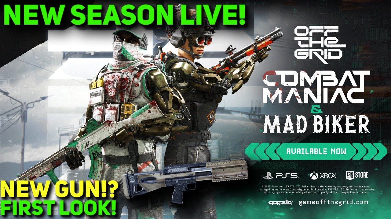First Look at New Off The grid Season and OTG Pro Pass! New Gun! New Legs? New Skins!
