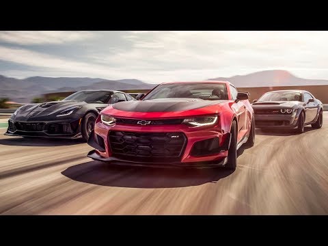 Corvette ZR1 vs Camaro ZL1 vs Dodge Demon | Top Gear