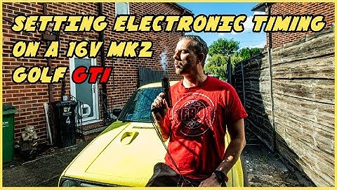VW Mk2 Golf GTI 16V | Handleiding voor het afstellen van de ontstekingstijdstip
