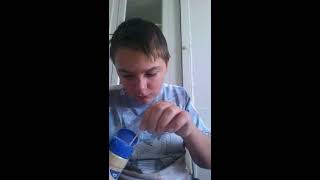 Pepper/garlic snorting challenge