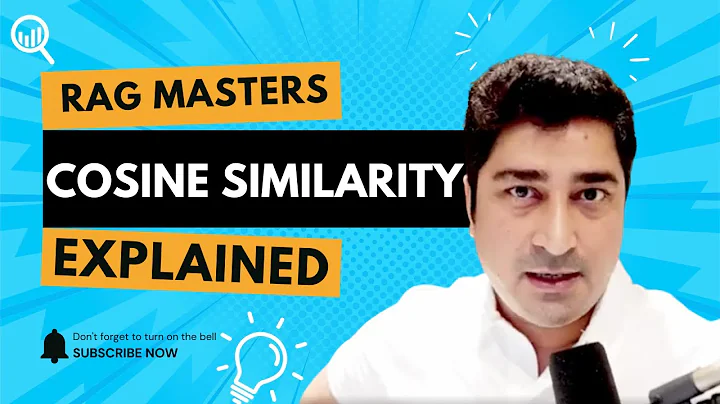 Cosine Similarity Explained | RAG Masters | Euron