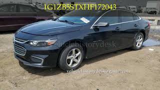 Chevrolet Malibu Ls 2017 - 1G1Zb5Stxhf172043