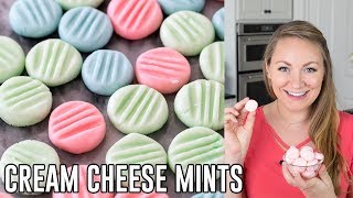 Old Fashioned Cream Cheese Mints
