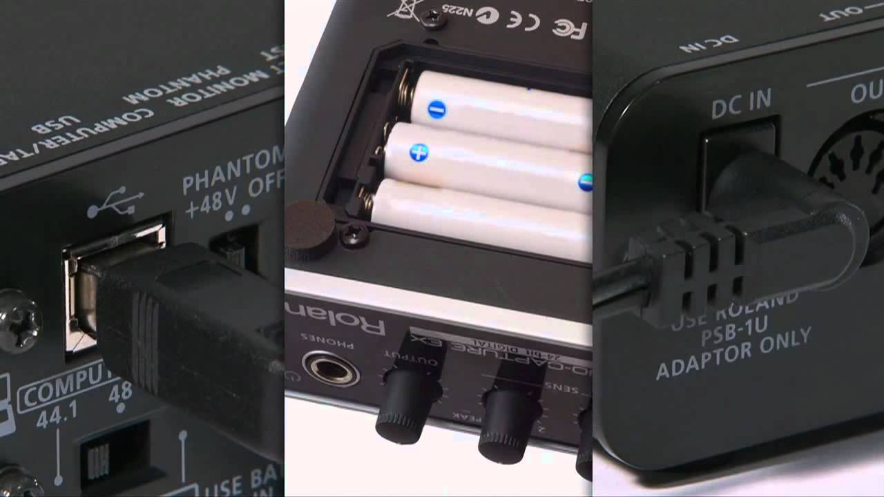 ROLAND DUO-CAPTURE EX INTERFACE OFICIAL TRADUZIDO PT-BR - YouTube