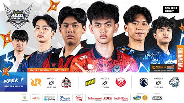 🔴 LIVE | MPL ID S15 | Regular Season Day 3 Week 7 | English