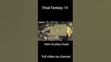 #shorts How to Unlock Bard Performance and Play Midi Files in Final Fantasy XIV