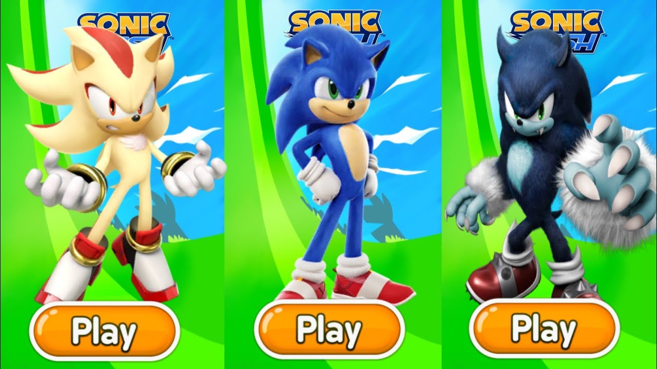 Sonic Dash - Movie Sonic Vs All Boss Zazz Egman -All character Unlocked ...