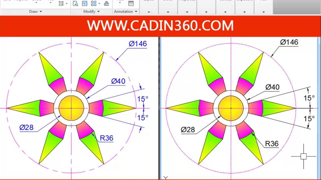 AutoCAD Exercises free eBook Tutorial45