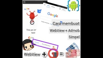 Membuat Aplikasi WebView dengan Iklan AdMob (Android Studio & AIDE IDE)