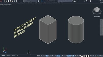 Hoe je 3D-oppervlakken omzet in 3D-lichamen: #hycadtutorials #3dtutorial