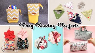 5 Easy Sewing Projects | DIY Gifts Ideas Tutorial [sewingtimes]