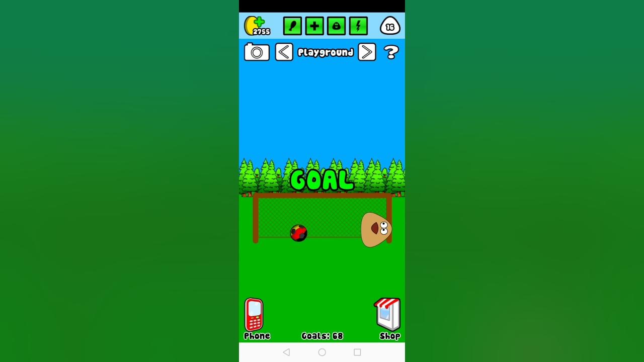 GOL!! Pou novo jogo *o* #pougol #pouboy #pou #pouatualizad…