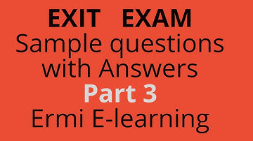 Exit Exam Questions | PART 3| Accounting | Intermediate | Advanced accounting