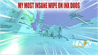 MY MOST INSANE WIPE ON INX DUOS