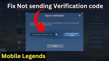 Mobile Legends Not Sending Verification Code (Quick fix)