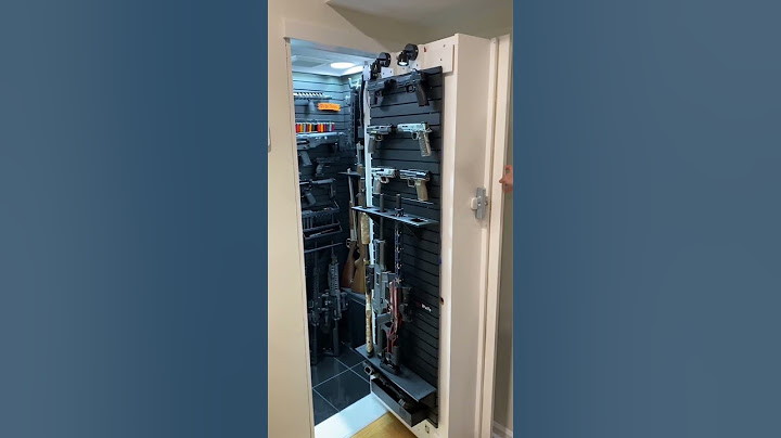 John Wick ? 🤔 #hiddenguncloset #gunsafe #hiddenroom #gun #murphydoor