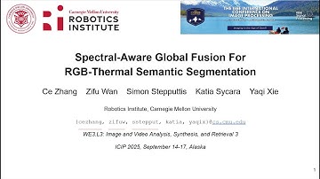 [ICIP 2025] Spectral-Aware Global Fusion for RGB-Thermal Semantic Segmentation