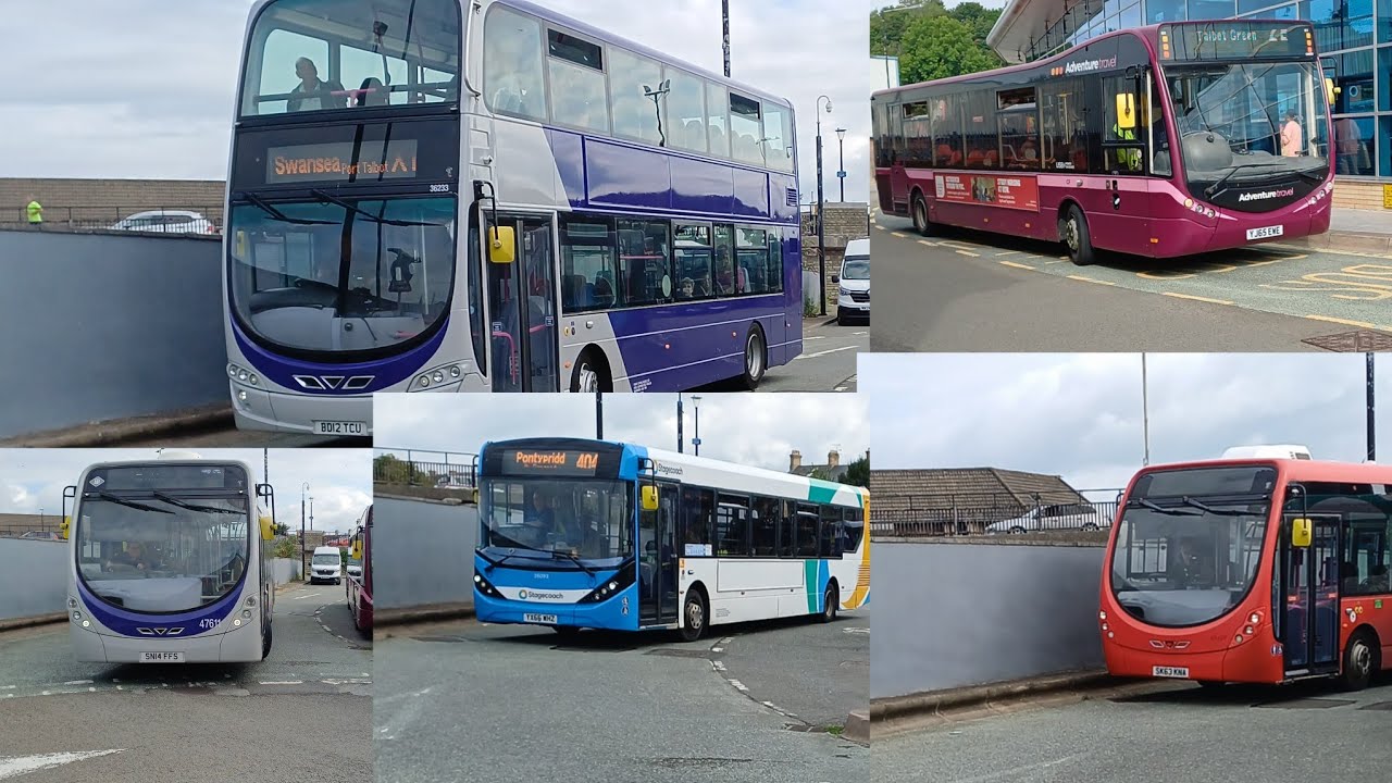 Buses at Bridgend 